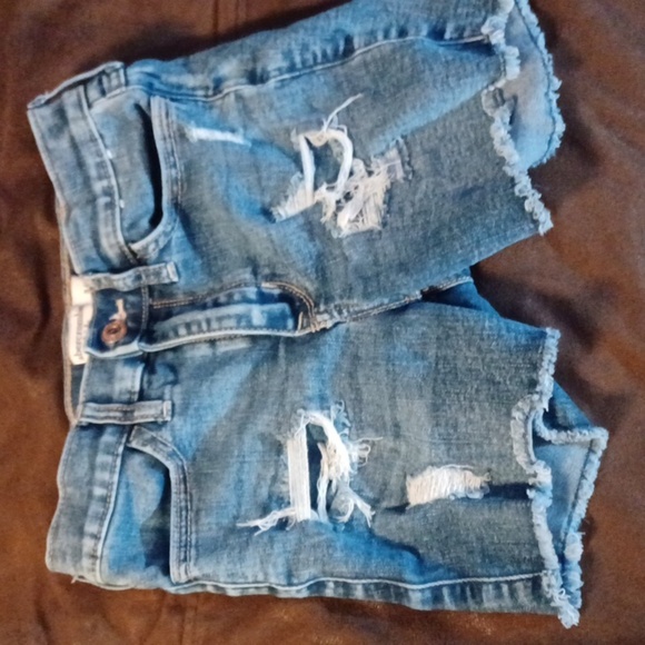 ABERCROMBIE HIGH-RISE, BIKE SHORT, SIZE 9/10, WITH HARRY POTTER T-SHIRT … - Picture 2 of 7